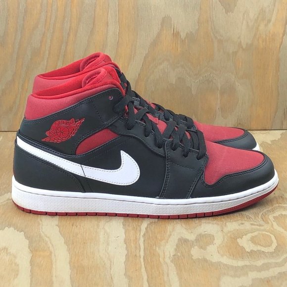 Jordan Other - Nike Air Jordan 1 Retro Mid 'Bred'